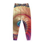 Infinite Fractal Print Jogger Pants