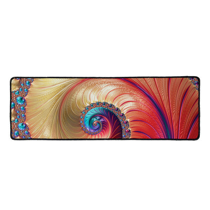 Infinite Fractal Print Long Kitchen Mat