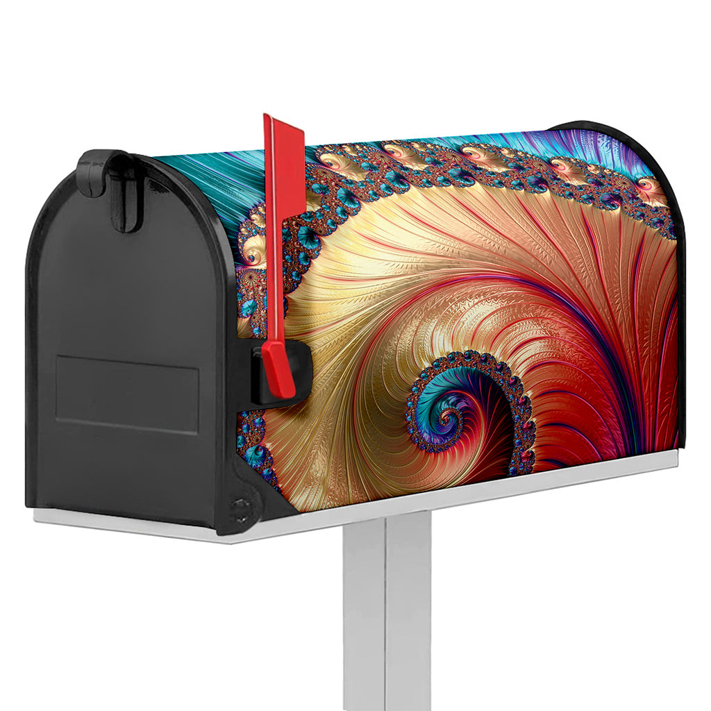 Infinite Fractal Print Mailbox Cover