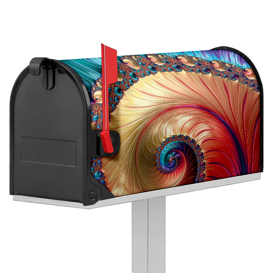 Infinite Fractal Print Mailbox Cover