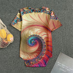 Infinite Fractal Print Men's Bodysuit