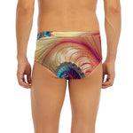 Infinite Fractal Print Men's Briefs
