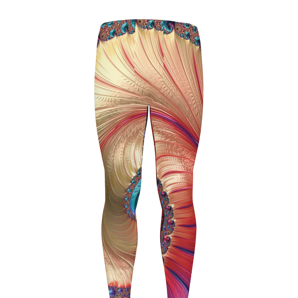 Infinite Fractal Print Men's leggings