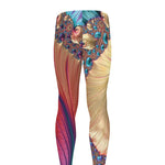 Infinite Fractal Print Men's leggings