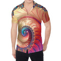 Infinite Fractal Print Men's Shirt