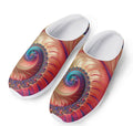 Infinite Fractal Print Mesh Casual Shoes