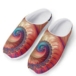 Infinite Fractal Print Mesh Casual Shoes