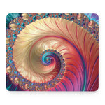 Infinite Fractal Print Mouse Pad