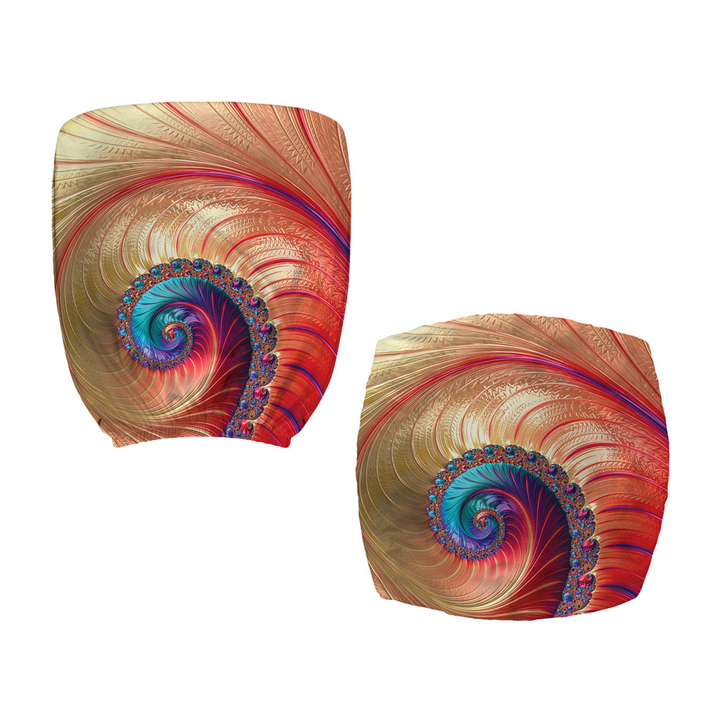 Infinite Fractal Print Office Chair Cover