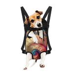 Infinite Fractal Print Pet Carrier Backpack