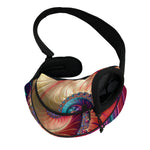 Infinite Fractal Print Pet Sling Carrier