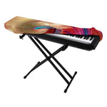 Infinite Fractal Print Piano Keyboard Cover