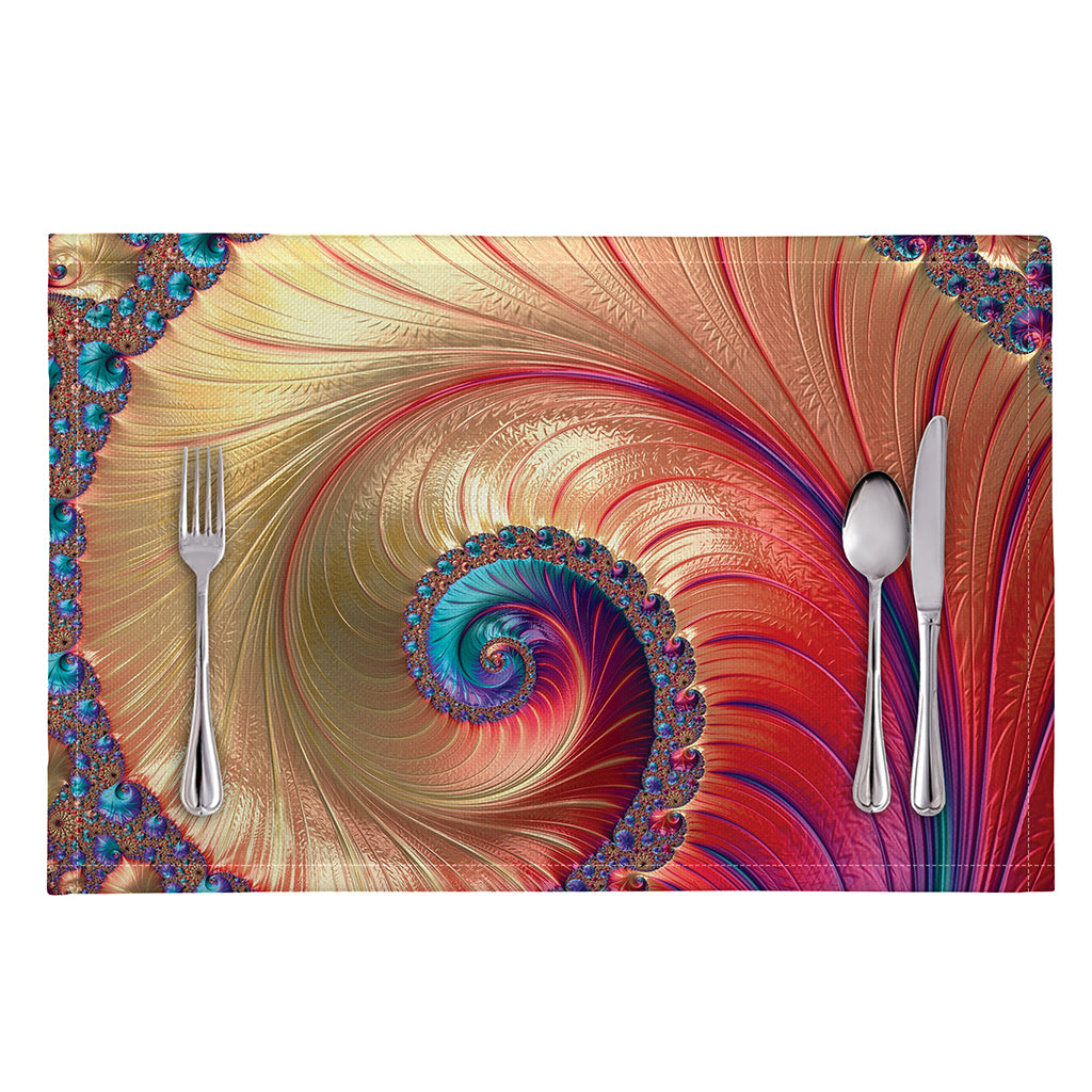 Infinite Fractal Print Placemat