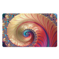 Infinite Fractal Print Polyester Doormat