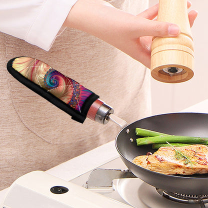 Infinite Fractal Print Skillet Handle Cover