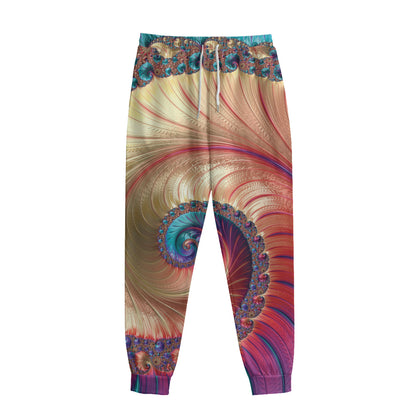 Infinite Fractal Print Sweatpants