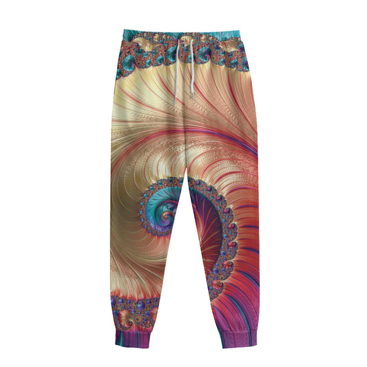 Infinite Fractal Print Sweatpants