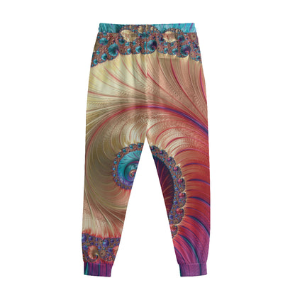 Infinite Fractal Print Sweatpants