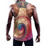 Infinite Fractal Print Training Tank Top