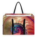 Infinite Fractal Print Utility Tote Bag