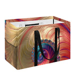 Infinite Fractal Print Utility Tote Bag