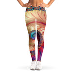 Infinite Fractal Print Women's Leggings
