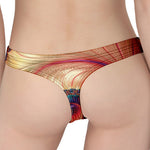 Infinite Fractal Print Women's Thong