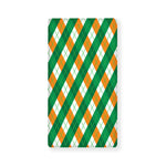 Irish Argyle Pattern Print Baby Crib Sheet