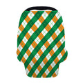 Irish Argyle Pattern Print Baby Seat Cover