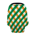 Irish Argyle Pattern Print Baby Seat Cover