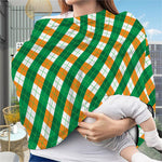 Irish Argyle Pattern Print Baby Seat Cover