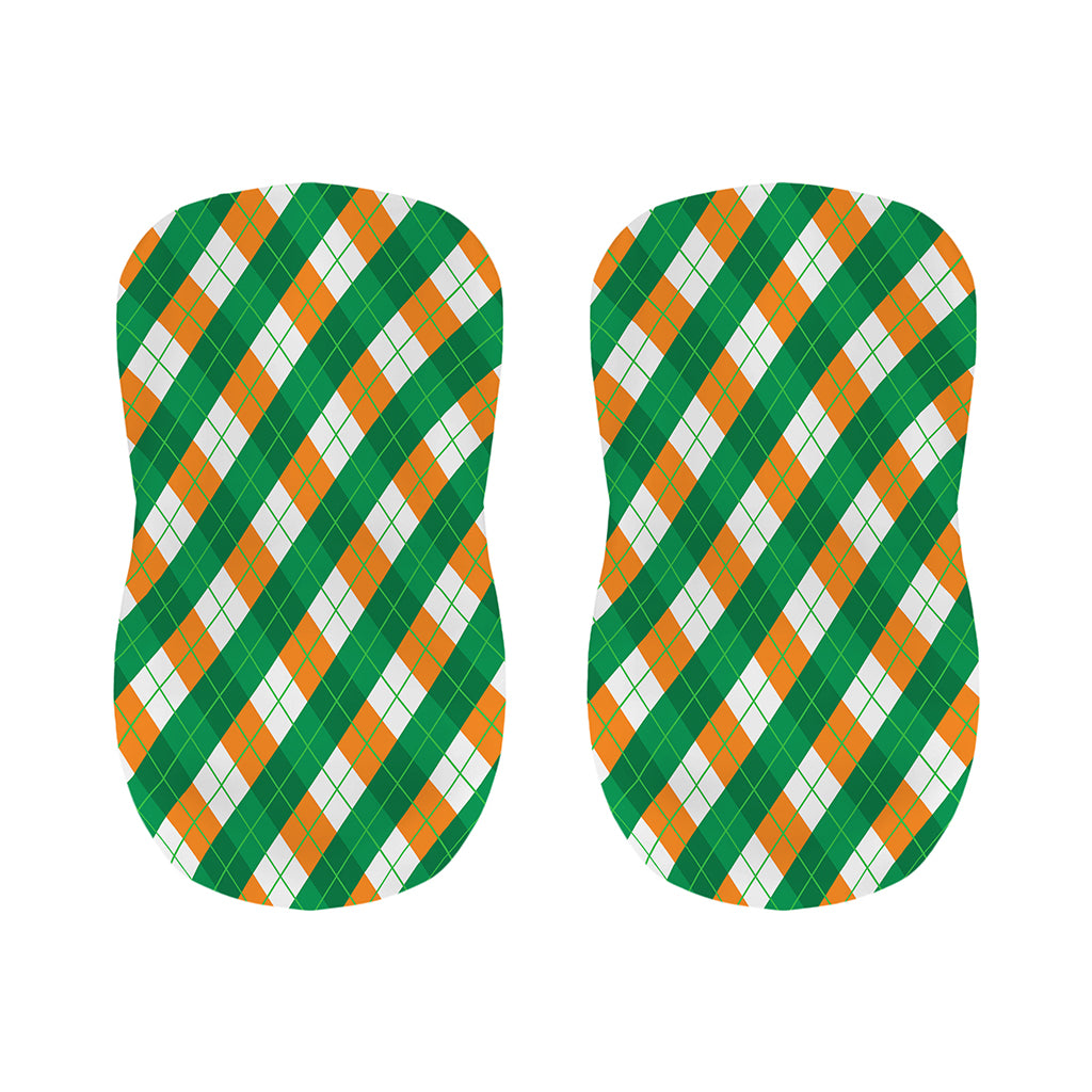 Irish Argyle Pattern Print Bar Stool Covers