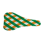 Irish Argyle Pattern Print Bicycle Seat Cover