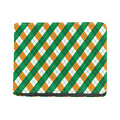 Irish Argyle Pattern Print Bifold Wallet