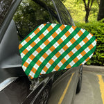 Irish Argyle Pattern Print Car Side Mirror Covers