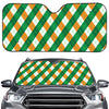 Irish Argyle Pattern Print Car Windshield Sun Shade