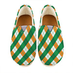 Irish Argyle Pattern Print Casual Shoes