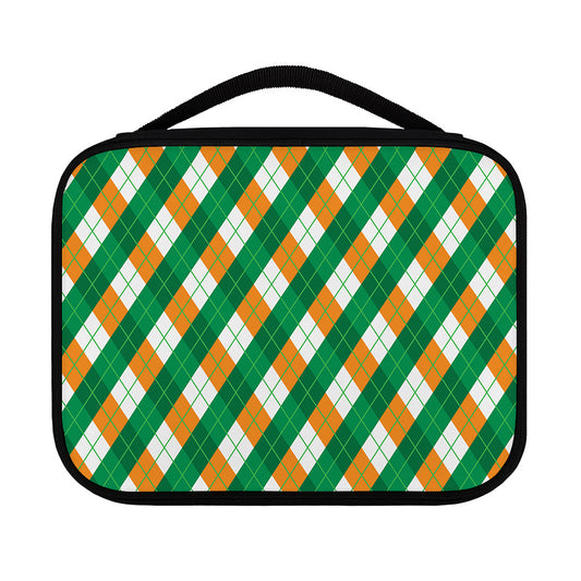 Irish Argyle Pattern Print Classic Bible Case