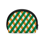 Irish Argyle Pattern Print Coin Purse