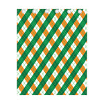 Irish Argyle Pattern Print Curtain