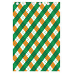Irish Argyle Pattern Print Curtain
