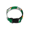 Irish Argyle Pattern Print Dog Collar