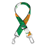 Irish Argyle Pattern Print Dog Seat Belt