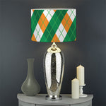 Irish Argyle Pattern Print Drum Lamp Shade