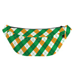 Irish Argyle Pattern Print Fanny Pack