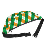 Irish Argyle Pattern Print Fanny Pack