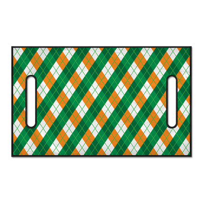 Irish Argyle Pattern Print Golf Cart Seat Cover