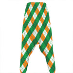 Irish Argyle Pattern Print Hammer Pants