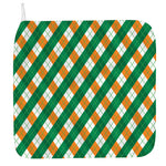 Irish Argyle Pattern Print Hand Towel