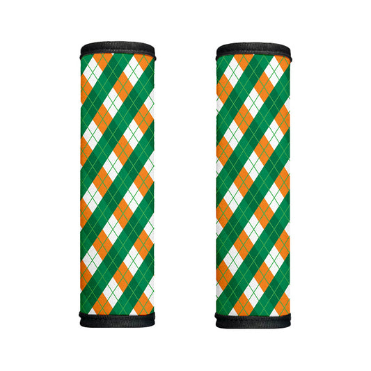 Irish Argyle Pattern Print Handle Covers